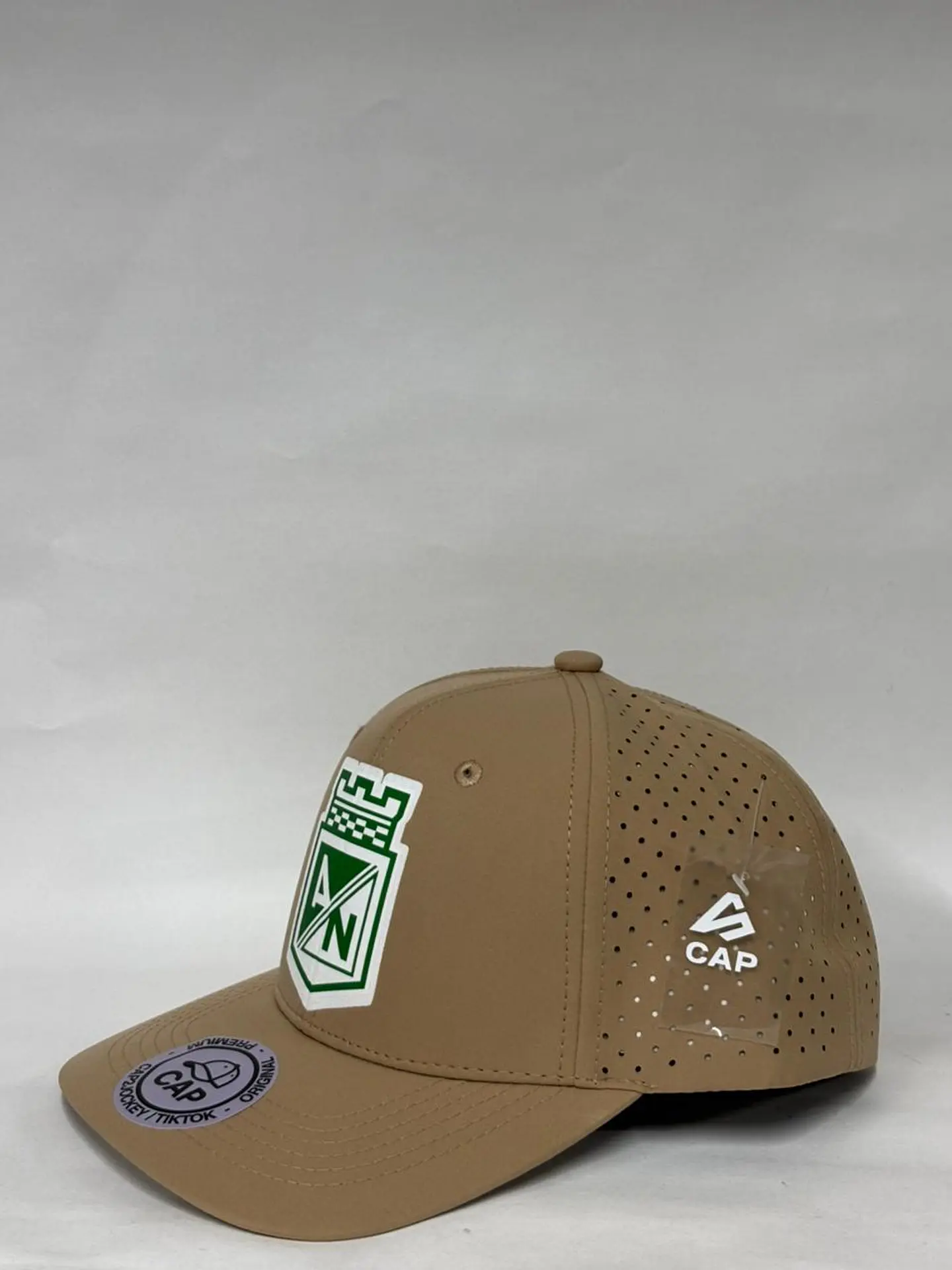 Gorra de lona 6p  - Beige / Equipo de futbol El Nacional  2