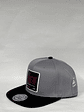 Gorra de lona plana 6p - Gris x Negro / Ven - Venezuela  - Miniatura 2