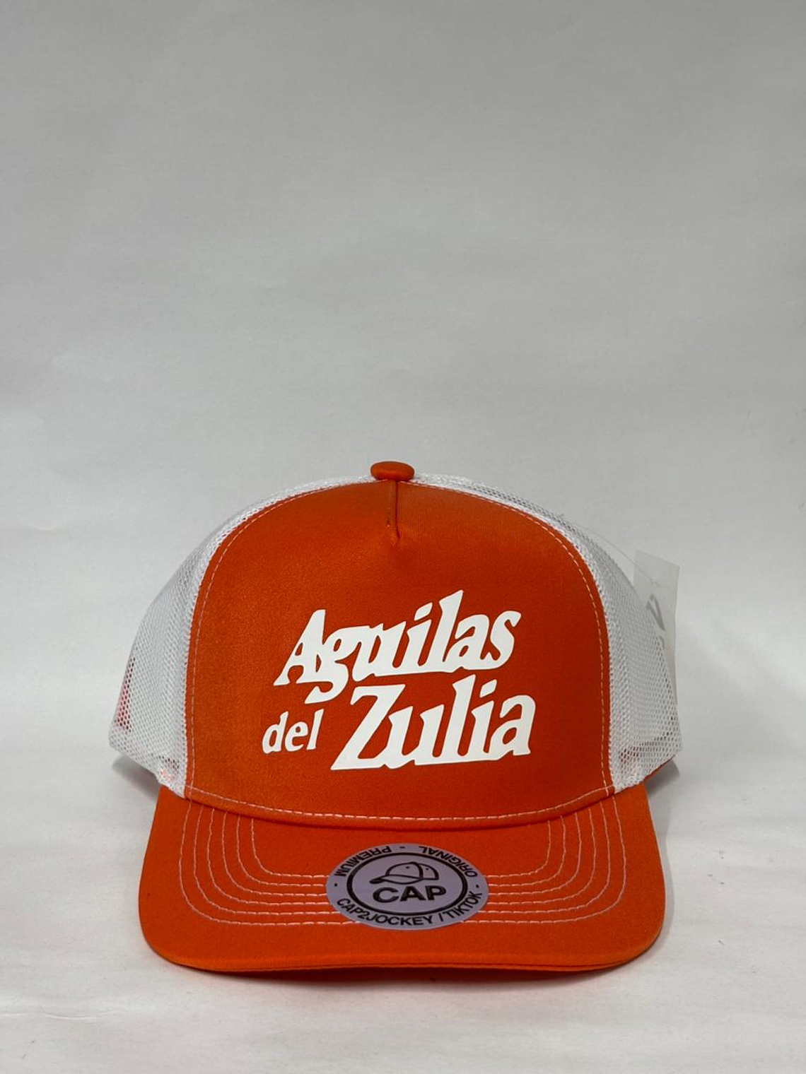 Jockey de malla 5p - Naranja x blanco / Águilas del zulia  3