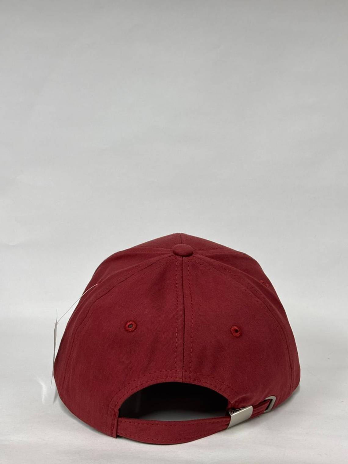 Gorra de lona 6p - Burdeo (vinotinto) / +58 3