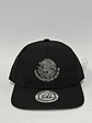 Gorra de lona 6p - Negro / Escudo de México 2 - Miniatura 1