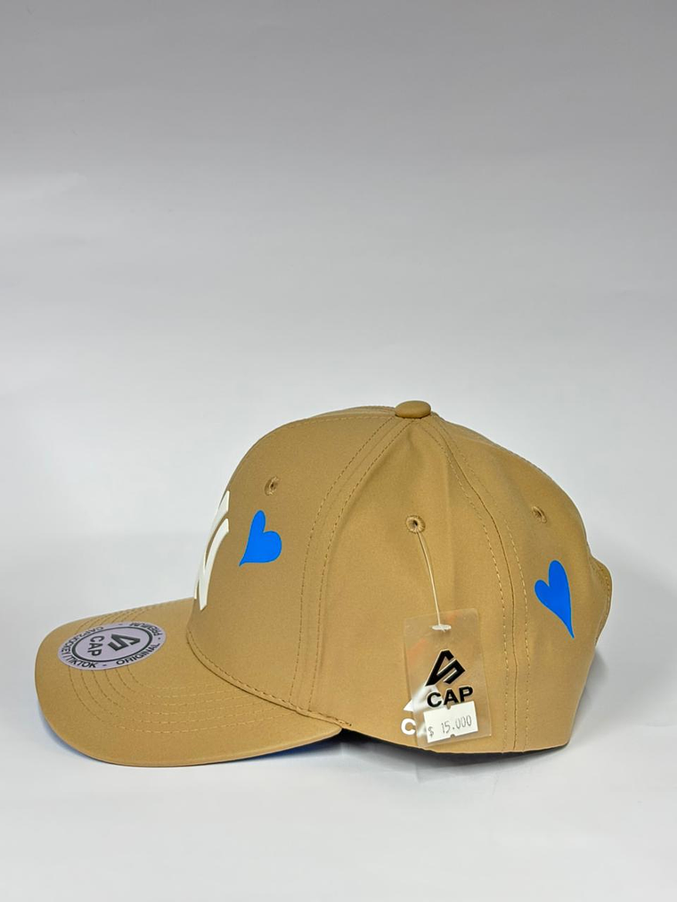 Gorra de lona 6p - Beige / New York Romantice  2