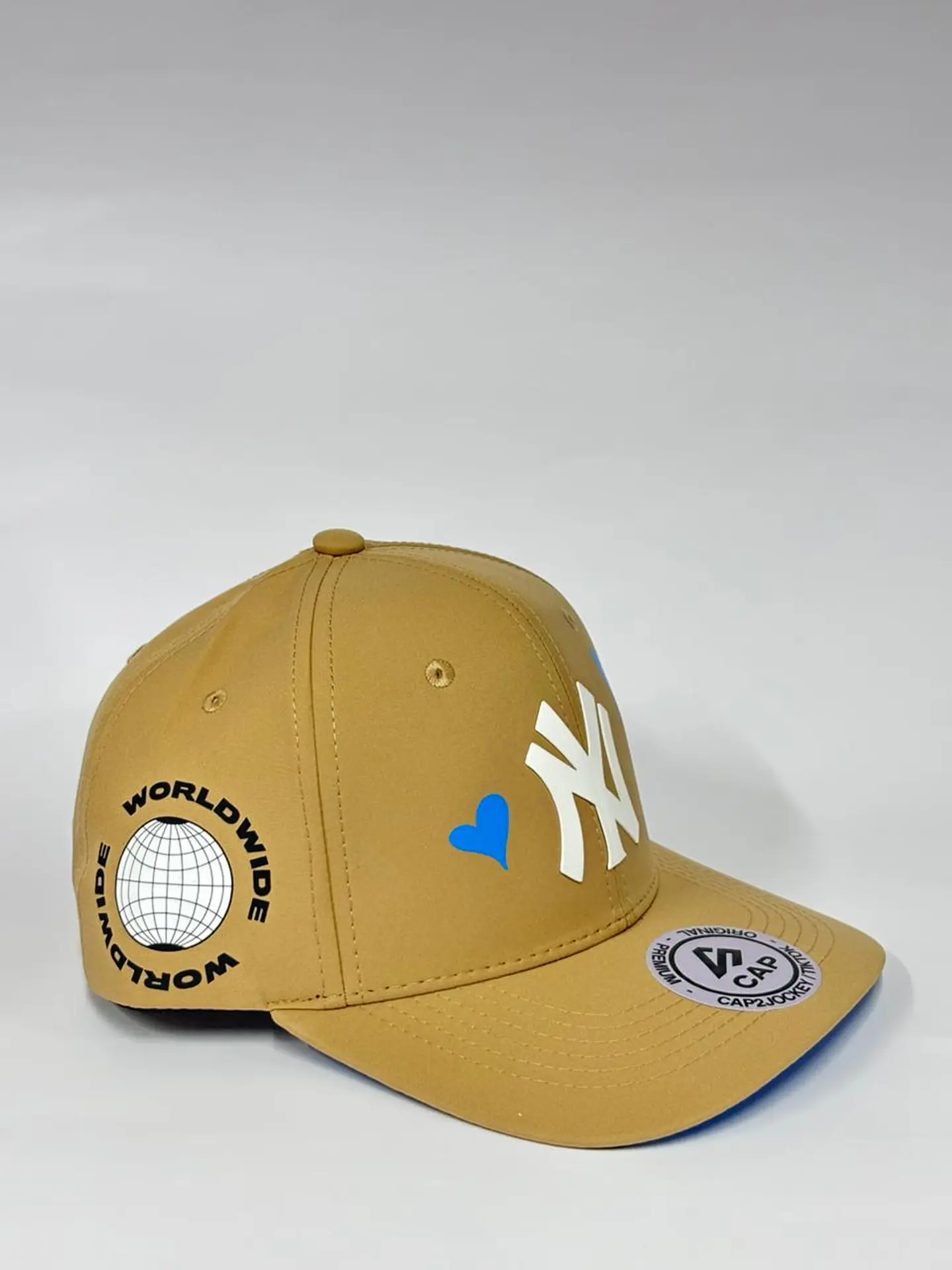 Gorra de lona 6p - Beige / New York Romantice  3