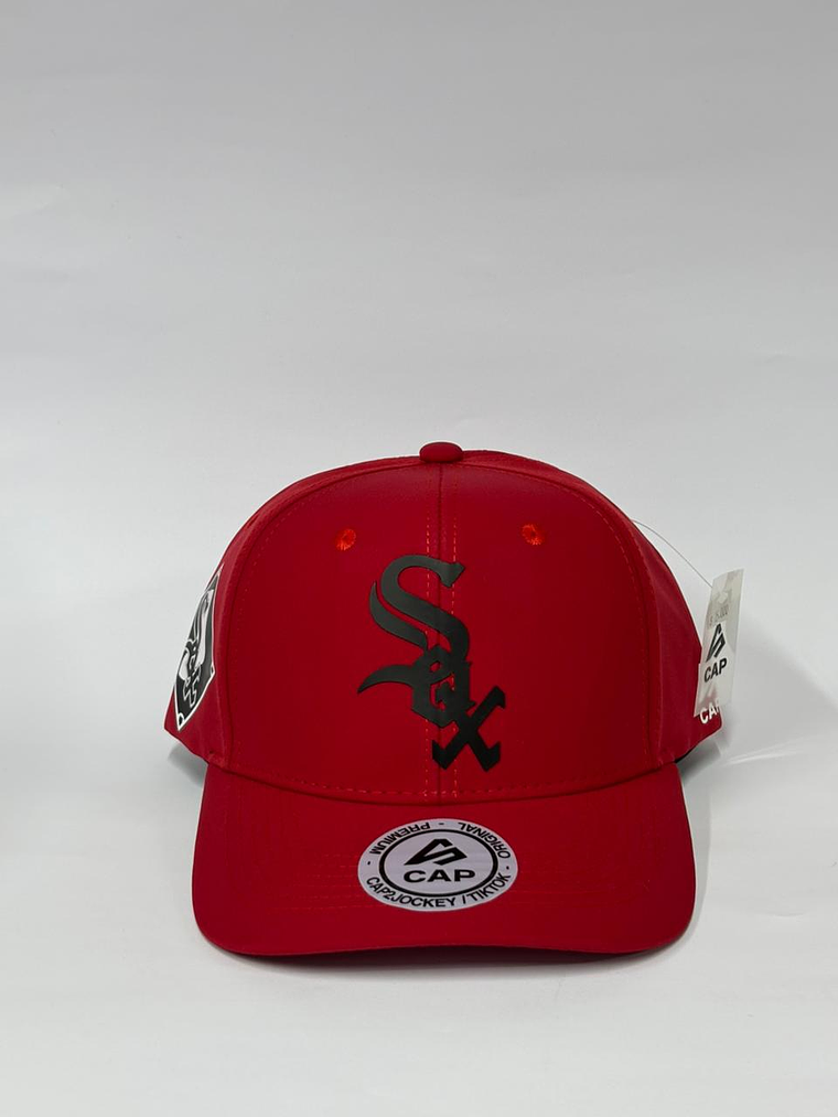 Gorra de lona 6p - Rojo / Sox  1