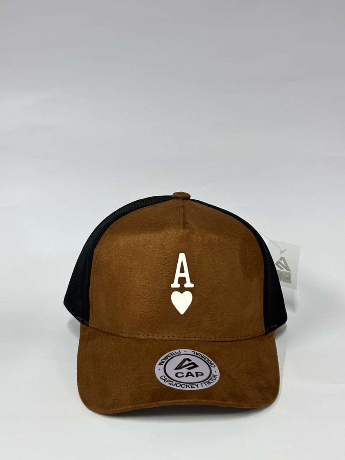 Jockey malla 5p -  Marrón x negro / A de corazón  1