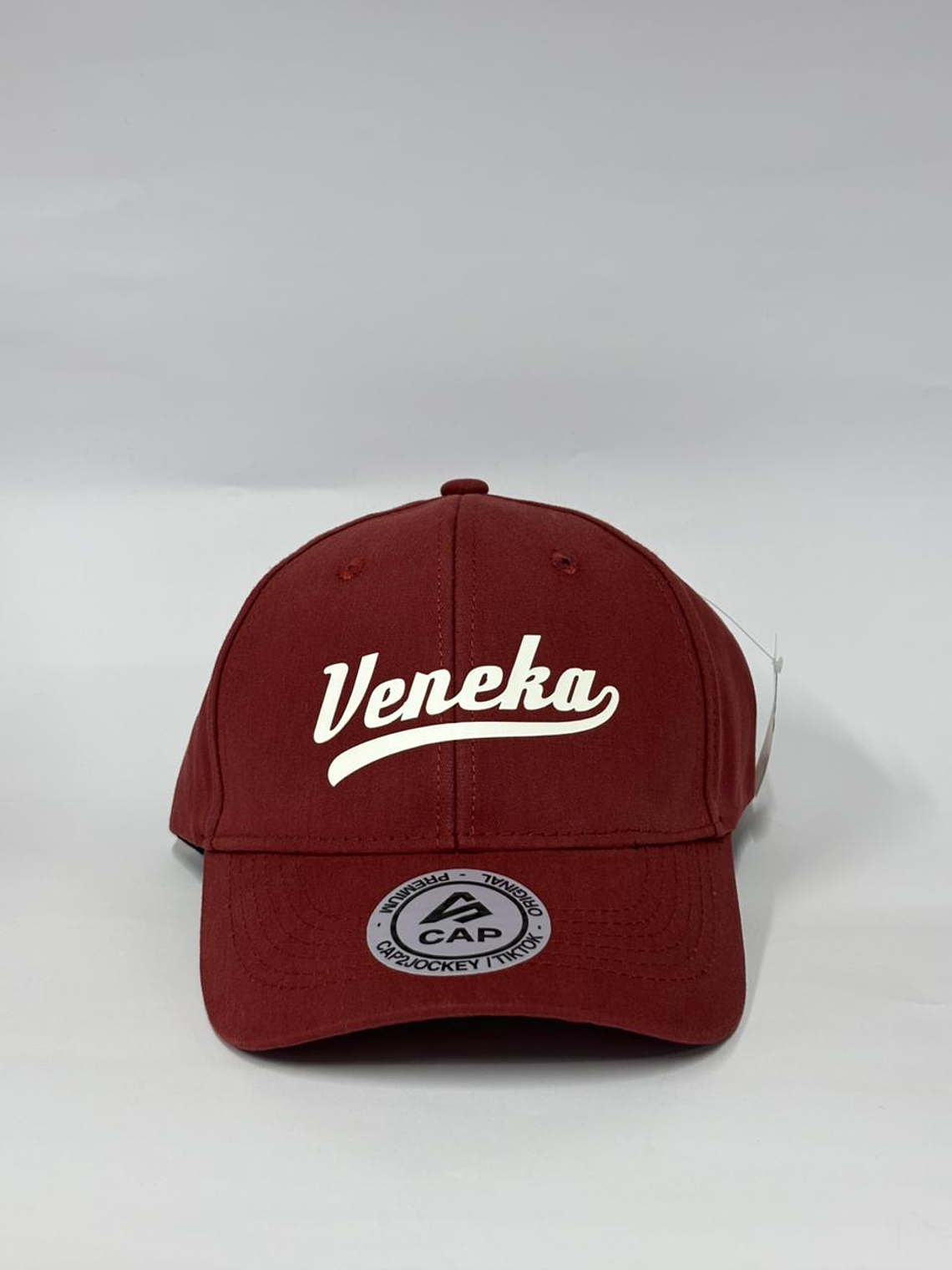 Gorra de lona 6p - Burdeo  (Vinotinto) / Veneka  1