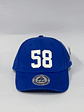 Gorra de lona 6p - Azul R / 58 - Miniatura 1
