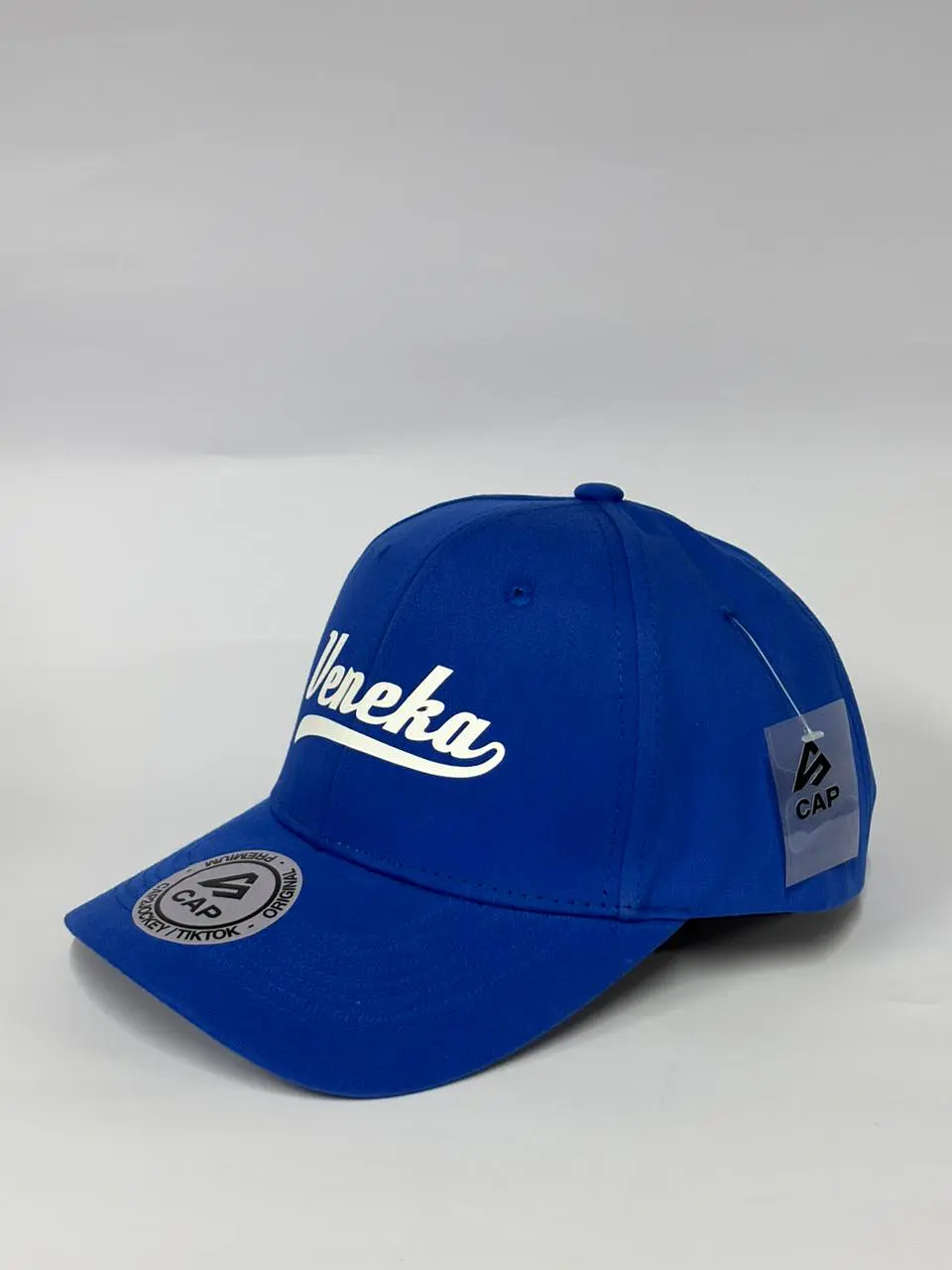 Gorra de lona 6p - Azul R / Veneka  2