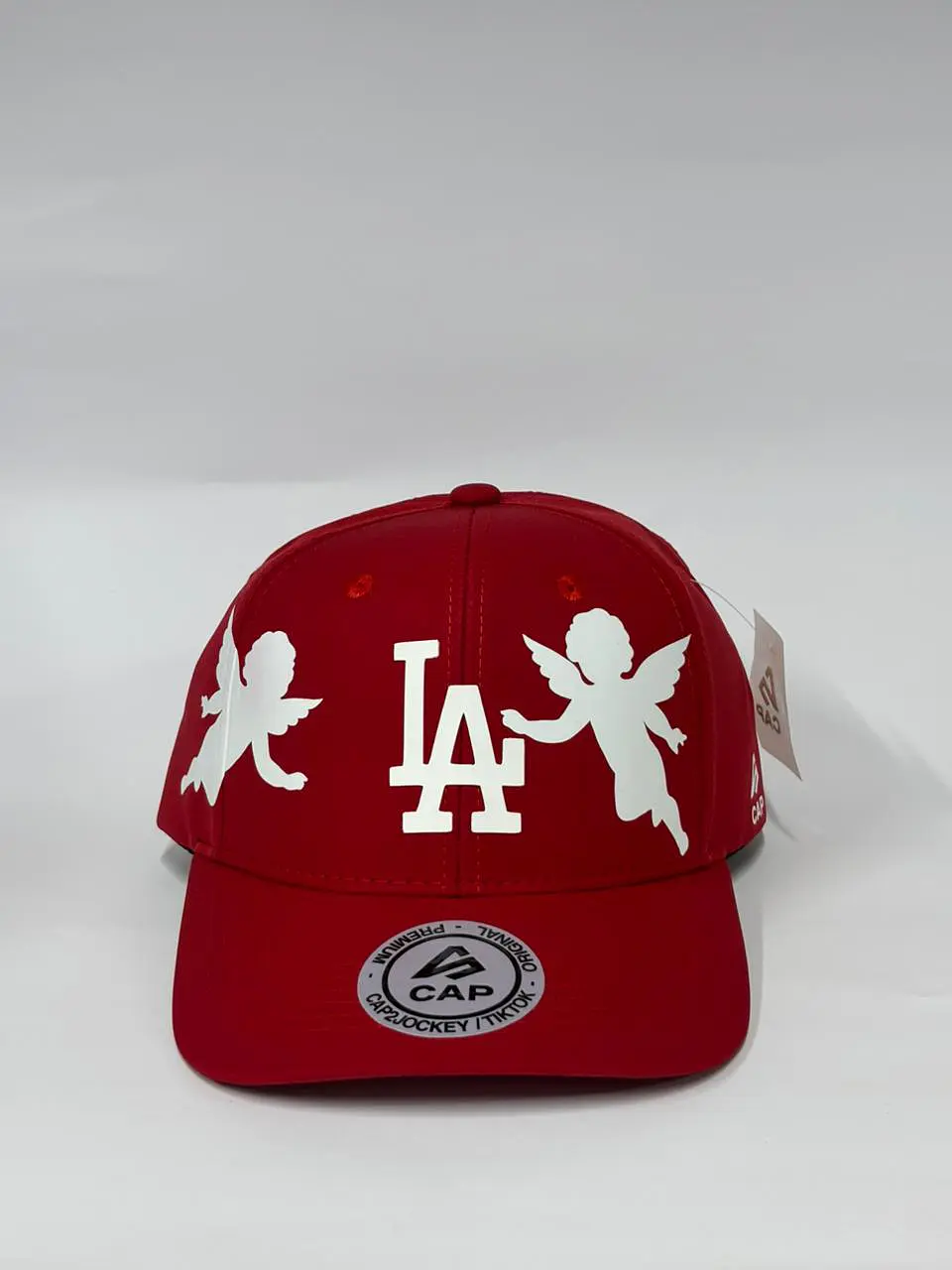 Gorra de lona 6p - Rojo / LA Ángeles  1