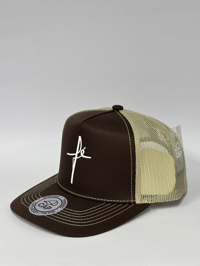 Jockey de malla 5p - Marrón x beige / FE 2