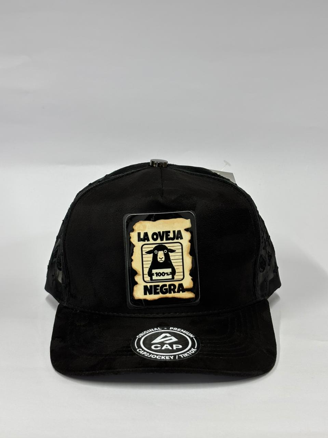 Jockey de gamuza super premium - Negro / Oveja Negra  1