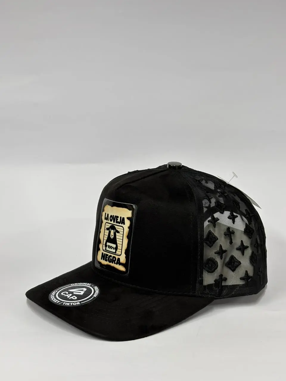 Jockey de gamuza super premium - Negro / Oveja Negra  2