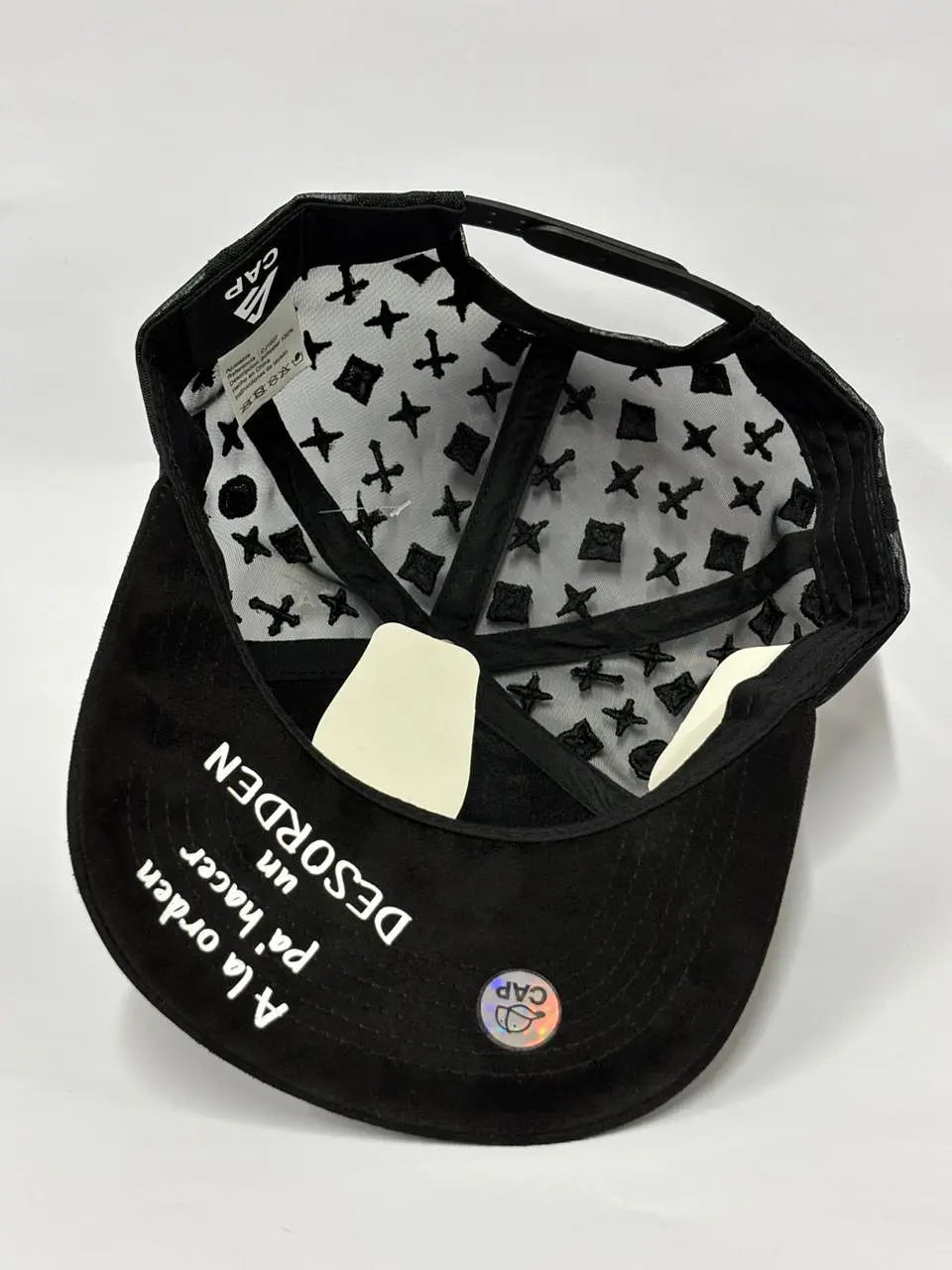 Jockey de gamuza super premium - Negro / Oveja Negra  4