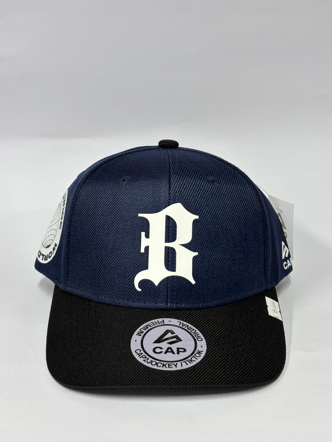 Gorra de lona rustica - Azul M x Negro / Boston B 1