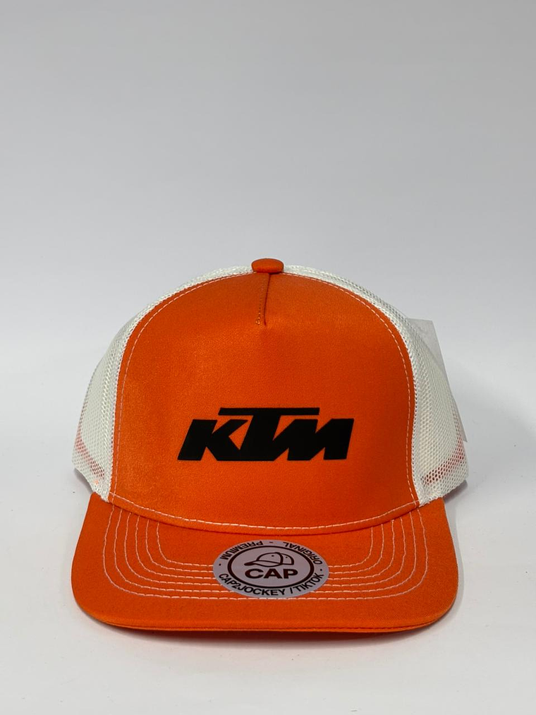 Jockey de malla 5p - Naranja x blanco / KTM  1