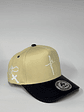 Gorra de lona 5p - beige x azul M  / FE  - Miniatura 2
