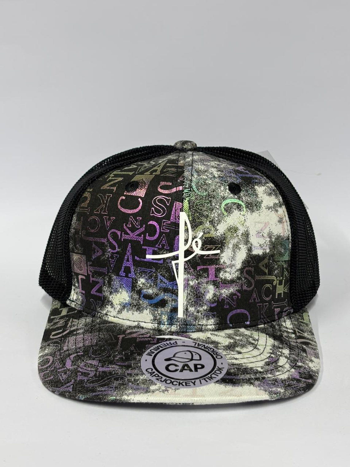 Jockey de malla 6p - Negro tornasol / FE  1