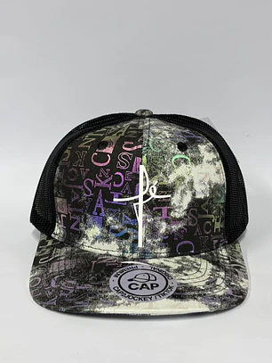 Jockey de malla 6p - Negro tornasol / FE 