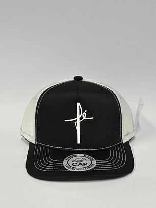 Jockey de malla 5p - Negro x blanco / FE