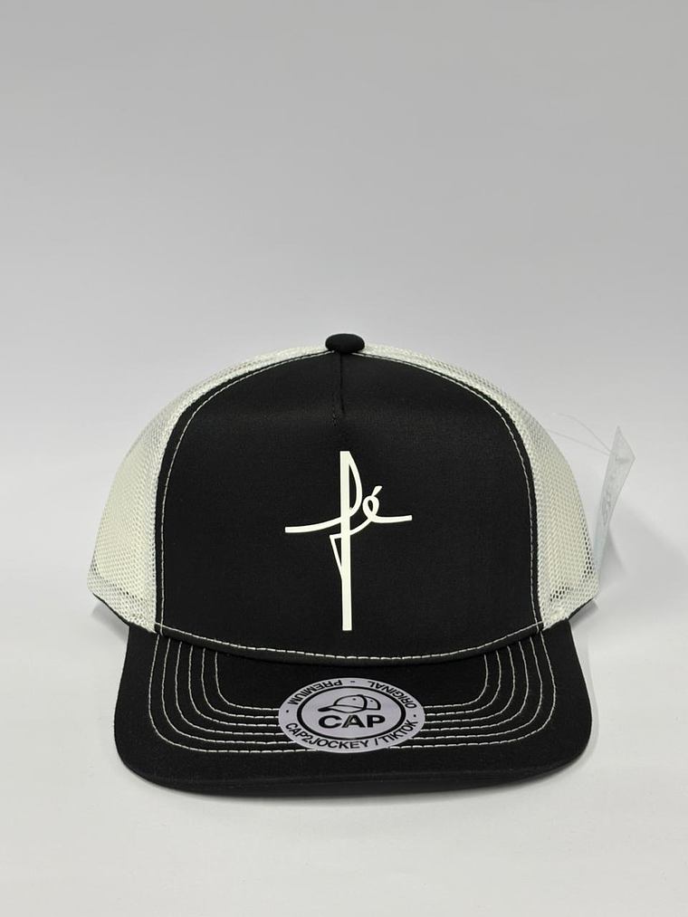 Jockey de malla 5p - Negro x blanco / FE 1