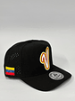 Gorra de lona 5p - Negro / V Venezuela CMB  - Miniatura 2