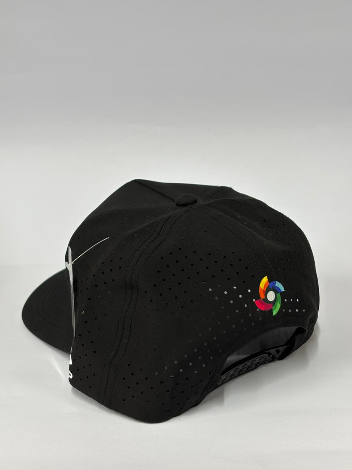 Gorra de lona 5p - Negro / V Venezuela CMB  3