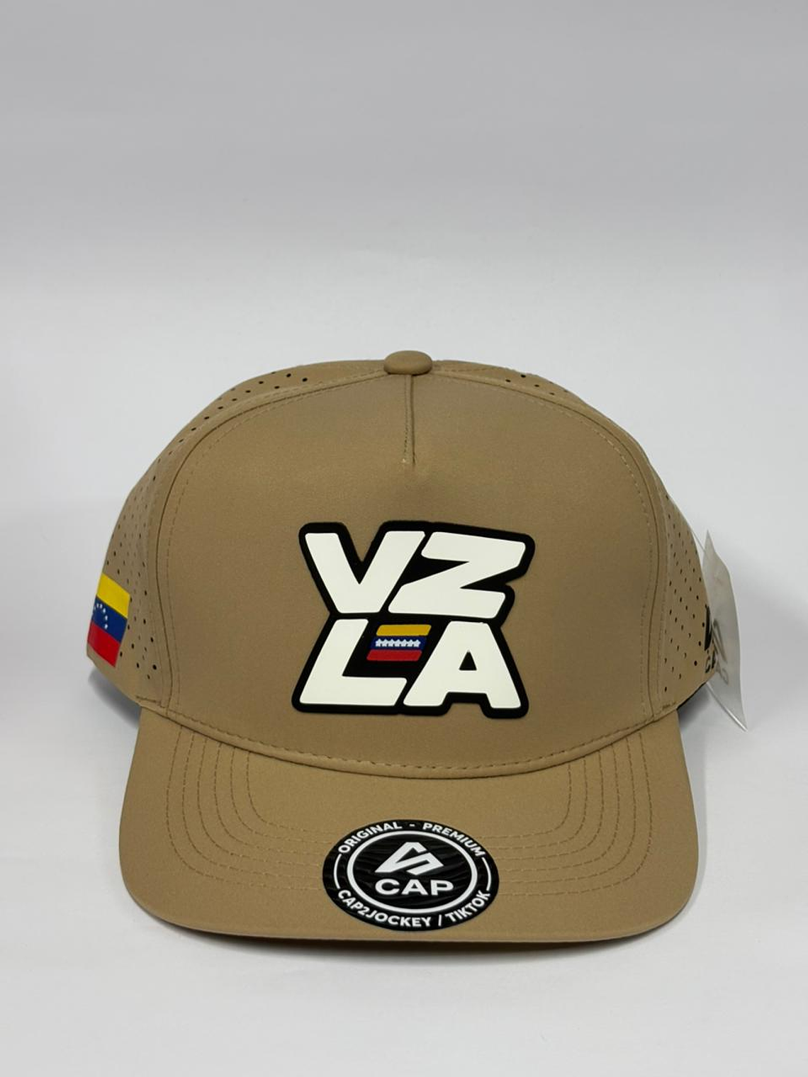 Gorra de lona 5p - Beige / VZLA  blanco 1