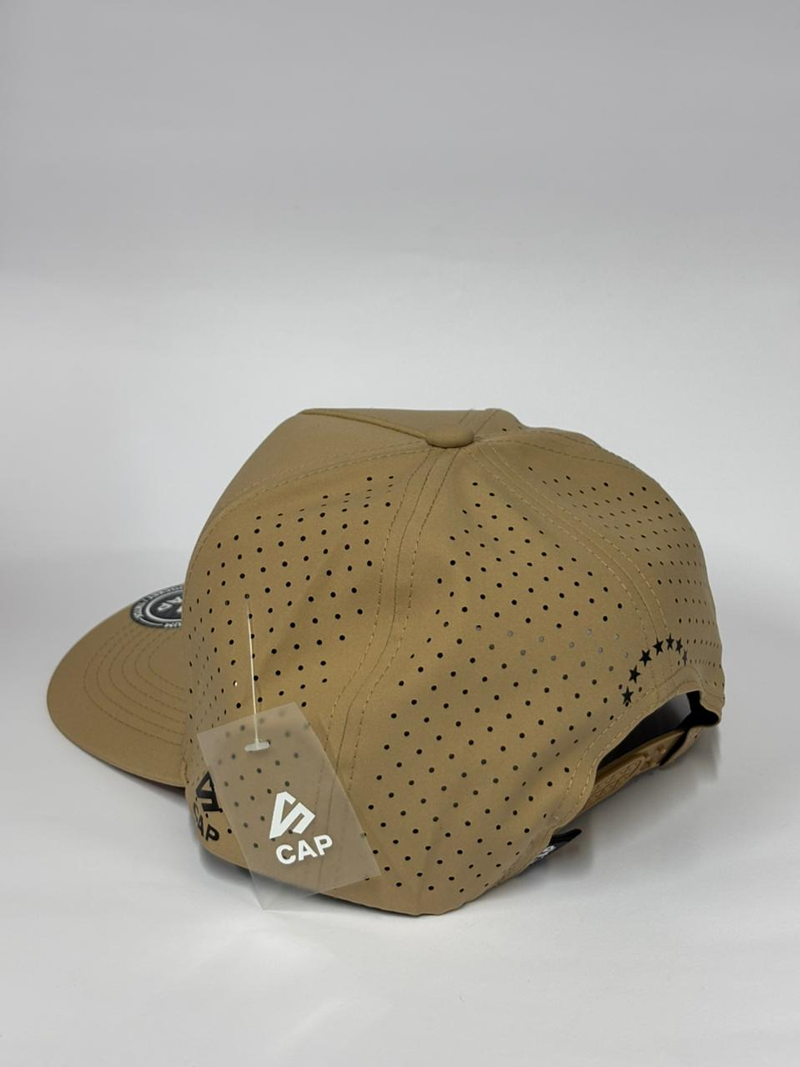 Gorra de lona 5p - Beige / VZLA  blanco 3