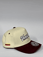 Gorra de lona 5p - Beige x Burdeo / Venezuela única  - Miniatura 2