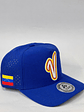 Gorra de lona 5p - Azul rey / V Venezuela oficial CMB  - Miniatura 2