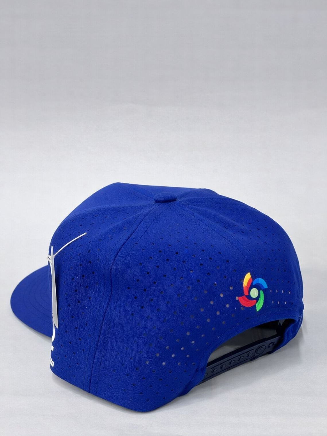 Gorra de lona 5p - Azul rey / V Venezuela oficial CMB  3