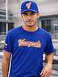 Polera de algodón - Azul Rey / Venezuela - CMB  - Miniatura 1