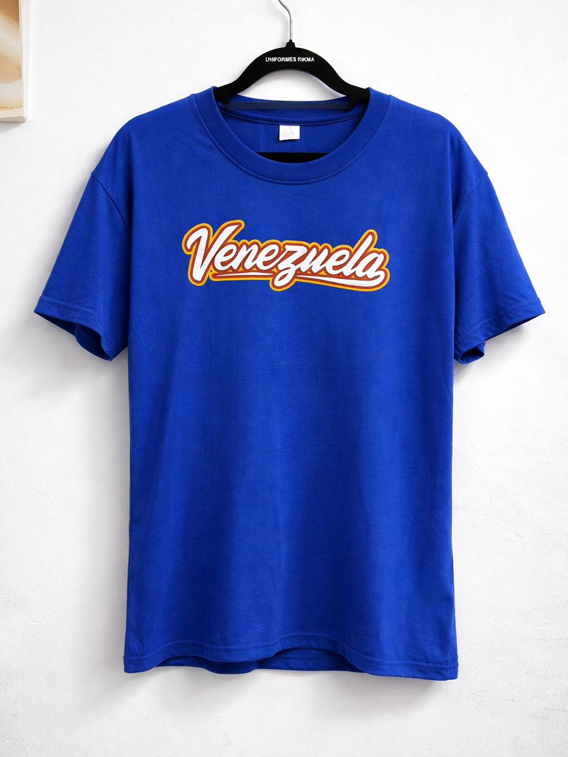 Polera de algodón - Azul Rey / Venezuela - CMB  2