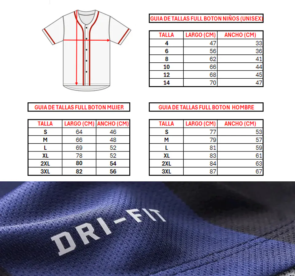 Camisa de Beisbol - Blanco / Venezuela  3