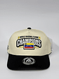 Gorra de lona 5p bicolor - Beige x negro / Champins V - WBC - Miniatura 1