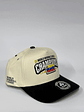 Gorra de lona 5p bicolor - Beige x negro / Champins V - WBC - Miniatura 2
