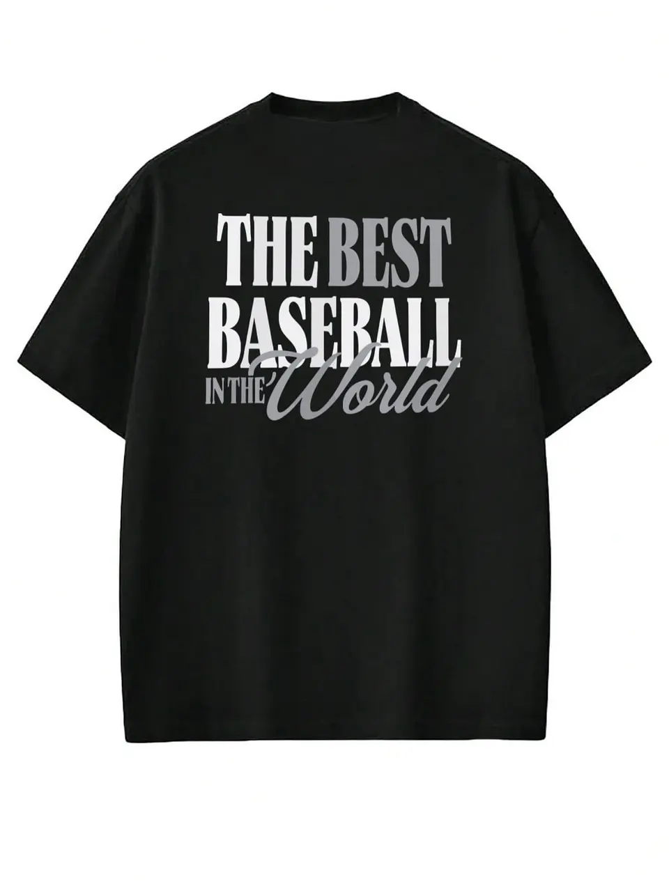 Polera de algodón 100% - Negro / Champions Venezuela   2