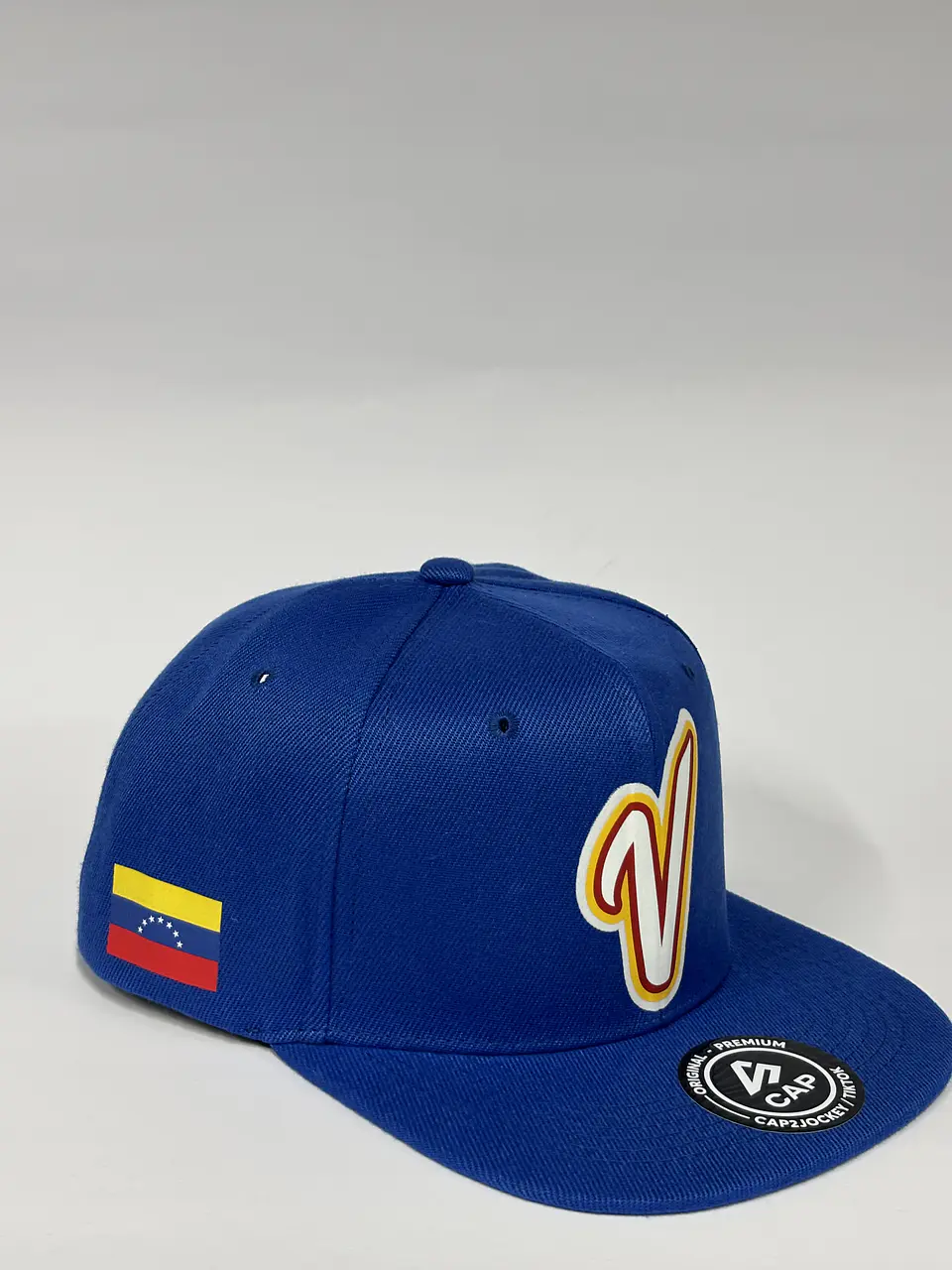 Gorra plana de 6p - Azul rey / Venezuela CWB 2