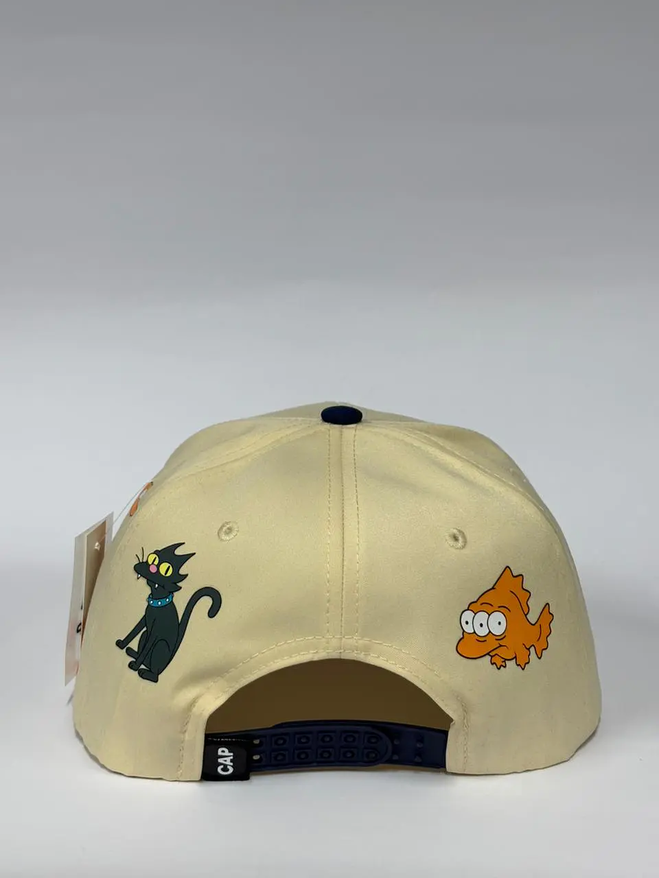 Gorra plana 6p lona - Beige x Azul M / San diego x The Simpson  4