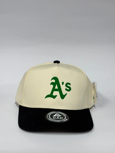 Gorra de lona 5p - Beige x negro / A´ss 