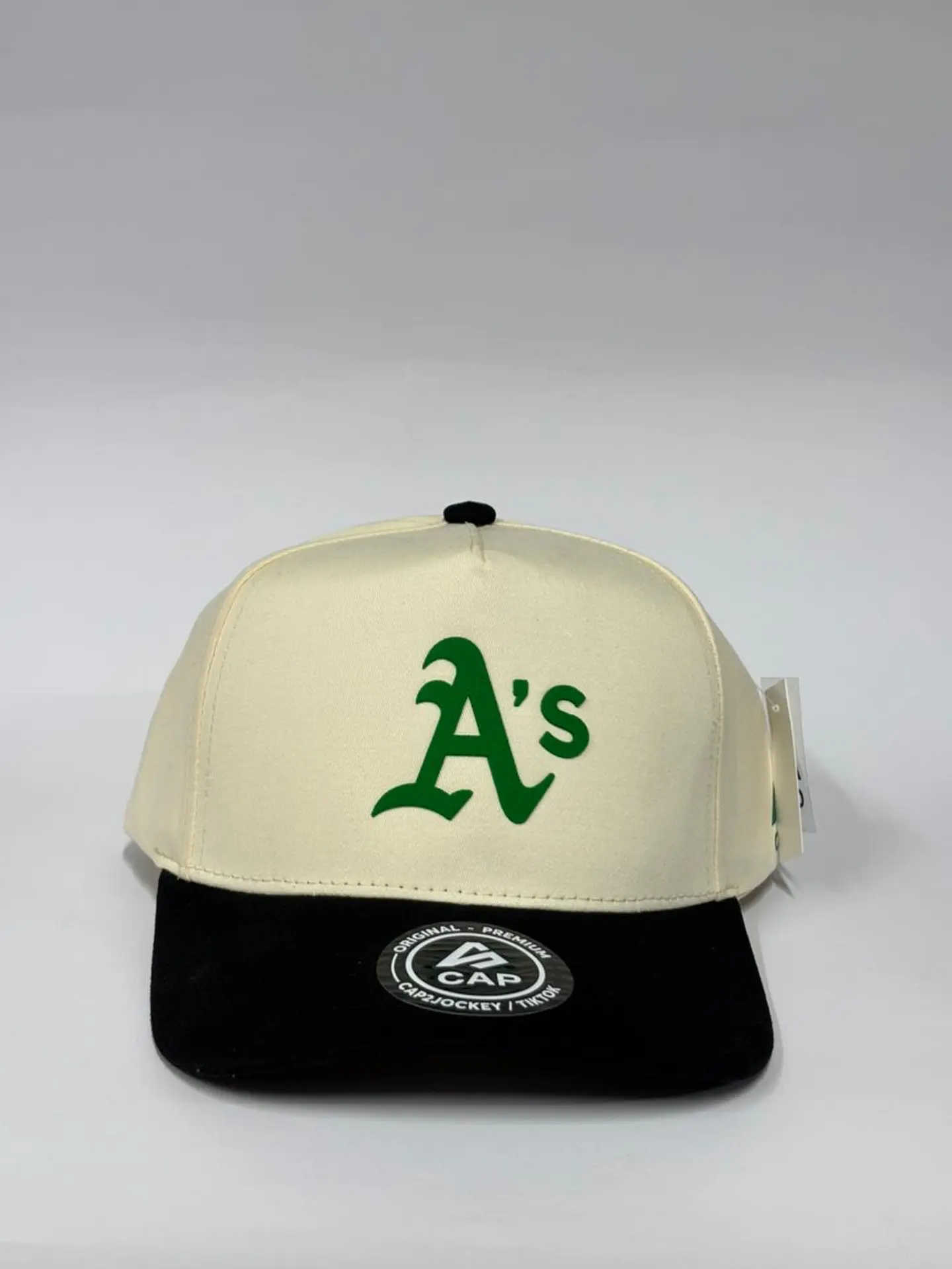 Gorra de lona 5p - Beige x negro / A´ss  1