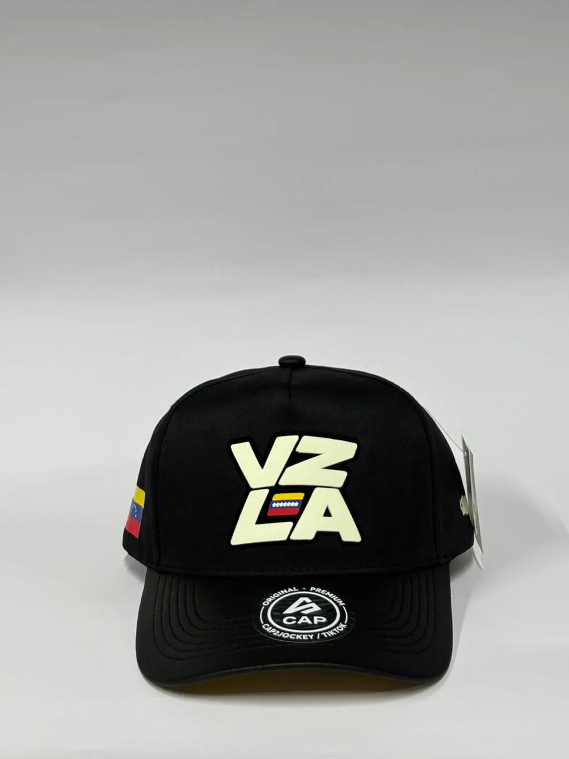 Gorra de loan 5p - Negro eco / Vzla luminiscente  1