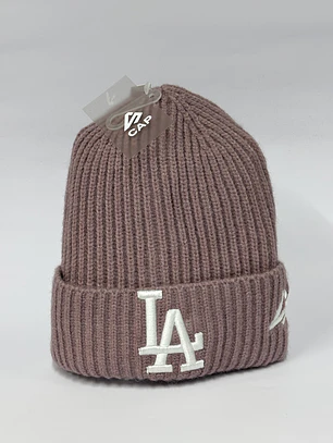 Gorro beanies de lana - malva / LA 