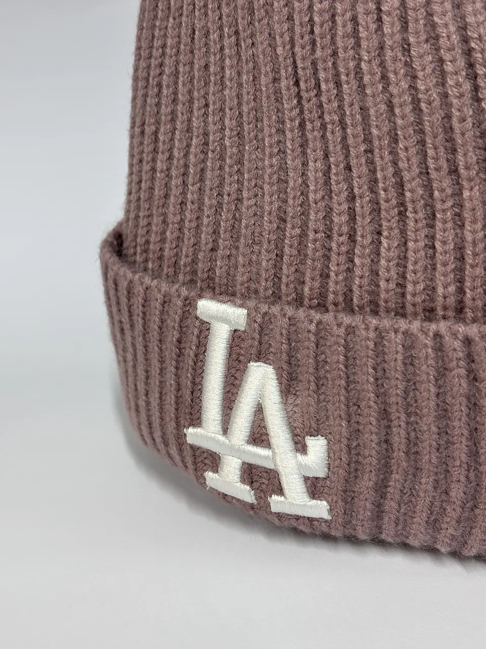 Gorro beanies de lana - malva / LA  4