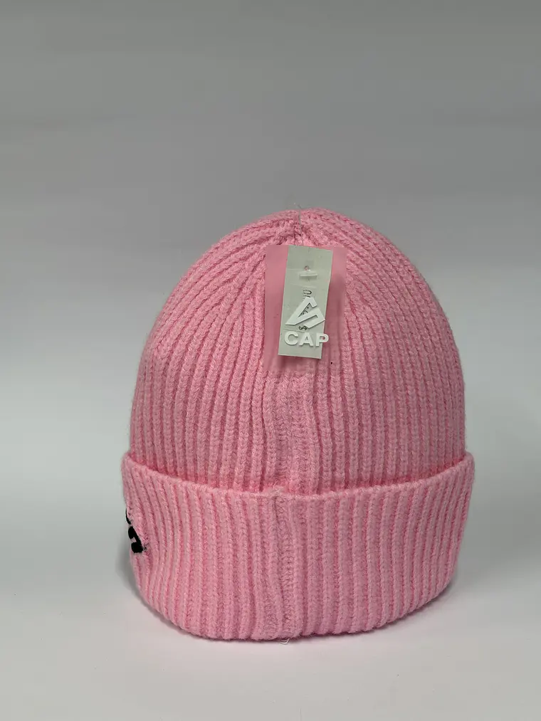 Gorro beanies de lana - Rosado / NY  3