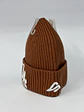 Gorro beanies de lana - Chocolate / LA - Miniatura 2