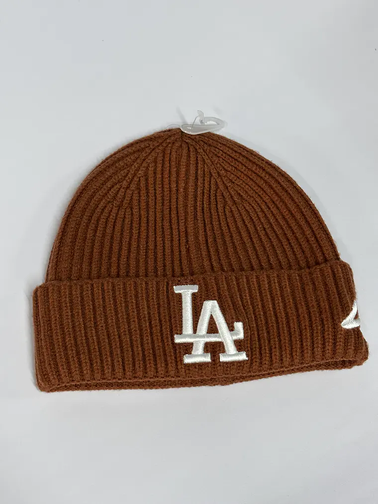 Gorro beanies de lana - Chocolate / LA 4