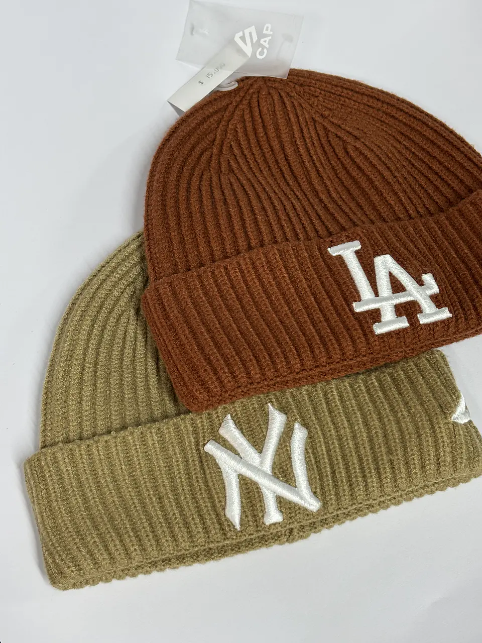 Gorro beanies de lana - Chocolate / LA 5