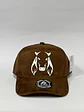 Gorra de gamuza 5p - Chocolate / Toro  - Miniatura 1
