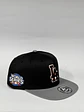 Gorra plana bitono 6p - Negro x Gris / LA trick - Miniatura 2